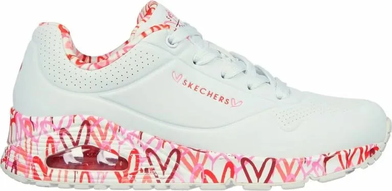 Atlete për femra Skechers, të bardha - 2