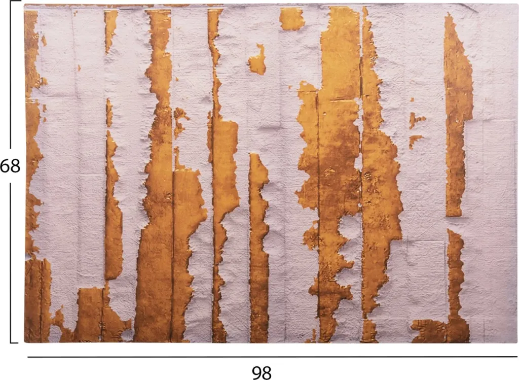 Pikturë muri GOBI, kanavacë e printuar, 98x2.5x68cm - 3