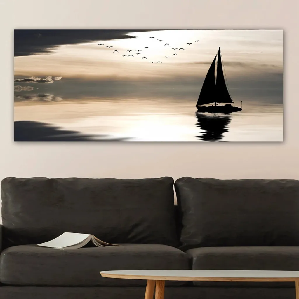 Pikturë muri GOBI, kanavacë e printuar, 120x3x50cm - 3