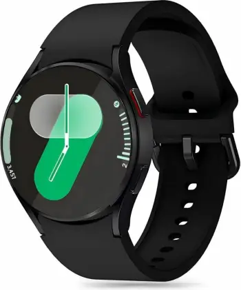 Rrip silikoni Tech-Protect Classic Pro për Samsung Galaxy Watch 4 7, 40 47mm, i zi