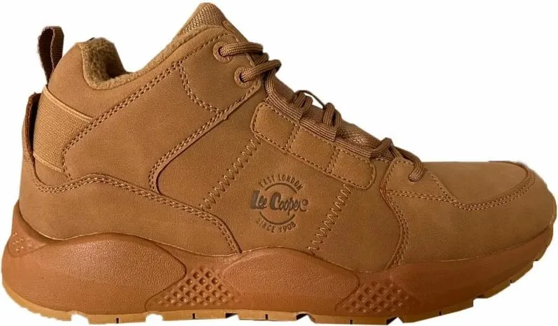 Këpucë për meshkuj Lee Cooper, ngjyrë kafe - 1