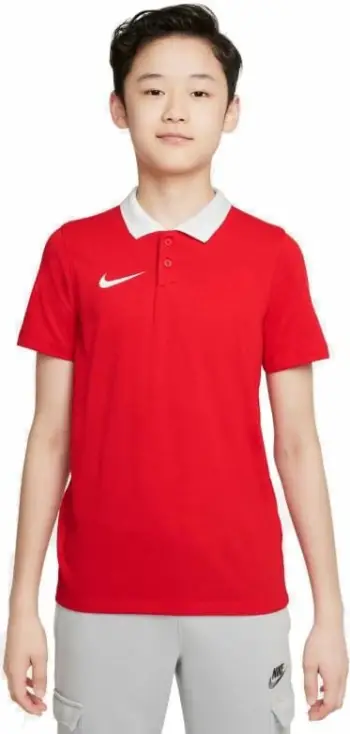 Fanellë polo për fëmijë Nike, e kuqe