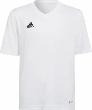 Fanellë futbolli për fëmijë adidas, e bardhë