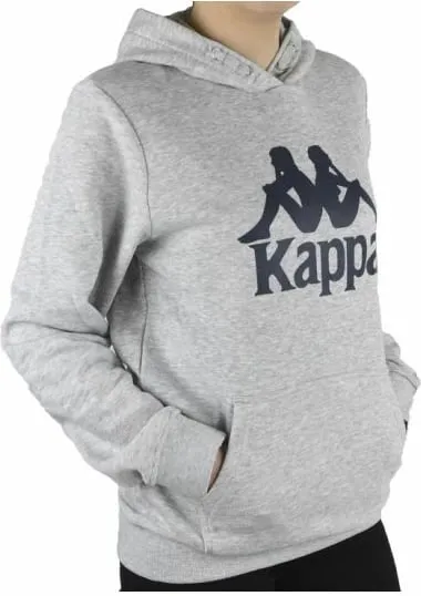 Bluzë me kapuç për fëmijë Kappa Taino Kids Hoodie Junior 705322J-18M, pambuk, gri - 4