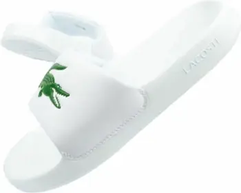 Shapka për femra Lacoste, të bardha