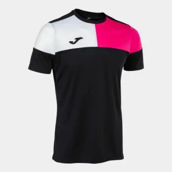 Maicë për stërvitje Joma Crew V, për meshkuj dhe fëmijë, e zezë