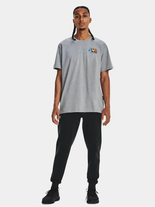 Pantallona sportive për meshkuj Under Armour, të zeza - 5