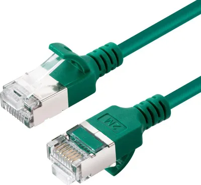 Kabllo rrjeti MicroConnect CAT6A U FTP Slim, 10m, LSZH, gri - 1