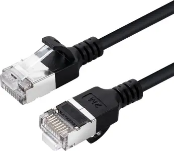 Kabllo rrjeti MicroConnect CAT6A U-FTP Slim, 0.25m, LSZH