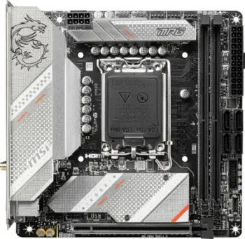 Pllakë amë MSI MPG, Mini ITX, Intel B760, Wi-Fi 6