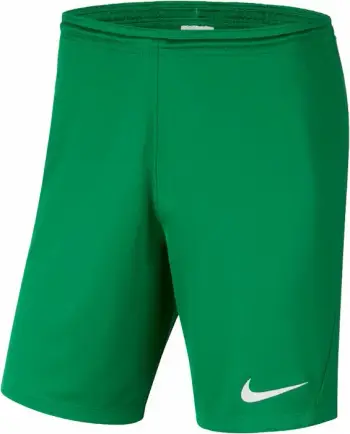 Shorce për fëmijë Nike JR Park III Knit 302, të gjelbra