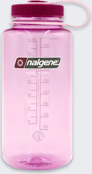 Shishe uji Nalgene Wide Mouth, 1000 ml, rozë