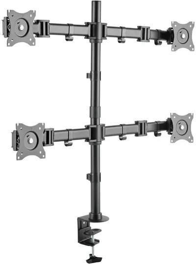 Mbajtëse për katër monitorë 17"-27" STELL SOS 1040 - E zezë - 1