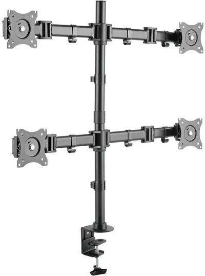 Mbajtëse për katër monitorë 17"-27" STELL SOS 1040 - E zezë - 2