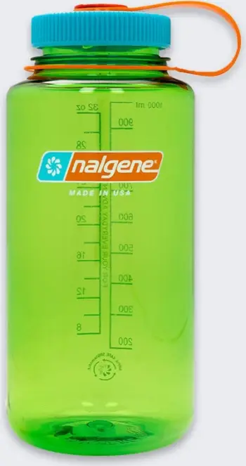 Shishe uji Nalgene Wide Mouth, 1000 ml, e gjelbër