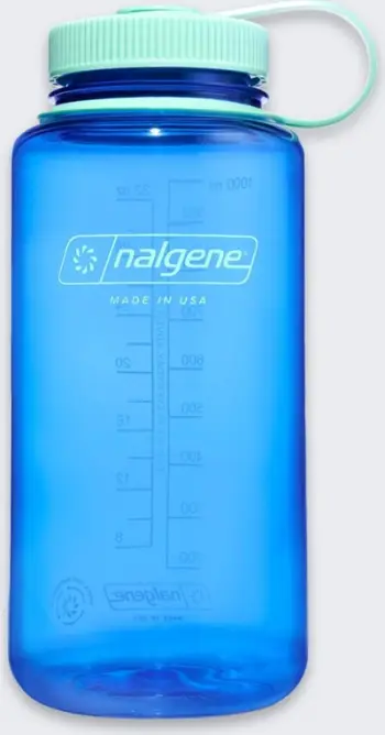 Shishe uji Nalgene Wide Mouth, 1000 ml, e kaltër