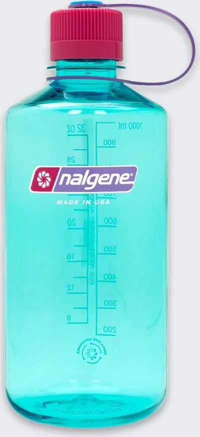 Shishe uji Nalgene Narrow Mouth, 1000 ml, e kaltër - 1