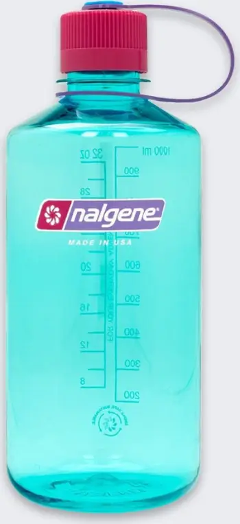 Shishe uji Nalgene Narrow Mouth, 1000 ml, e kaltër