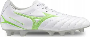 Këpucë futbolli Mizuno Monarcida Neo III Select M P1GA252537, për bar natyral, për meshkuj, të bardha