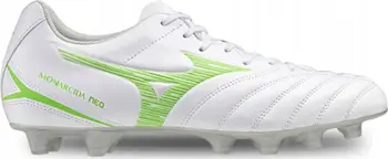 Këpucë futbolli Mizuno Monarcida Neo III Select M P1GA252537, për bar natyral, për meshkuj, të bardha