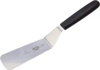 Lugë e shtrirë për ëmbëlsira Victorinox, e zezë