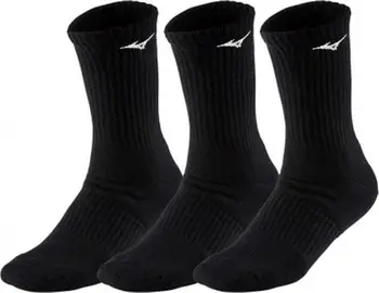 Çorape sportive Mizuno Training Mid 32GX250509, set 3 palë, uniseks, të zeza