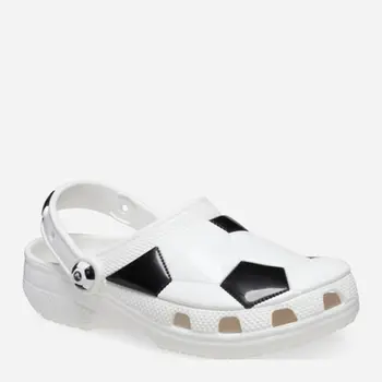 Shapka fëmijësh Crocs Classic Soccer Ball Clog Jr 210157-103, Croslite, e bardhë