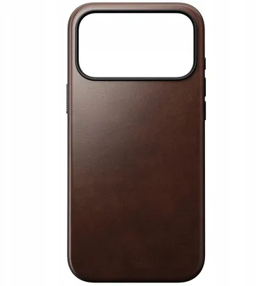 Mbrojtëse telefoni Nomad Modern Leather Case, për iPhone 17 Pro Max, lëkurë Horween, kafe - 2