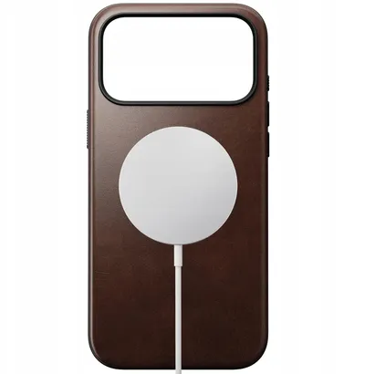 Mbrojtëse telefoni Nomad Modern Leather Case, për iPhone 17 Pro Max, lëkurë Horween, kafe - 4