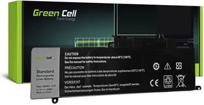 Bateri për laptop Green Cell, 3850mAh, e zezë - 1