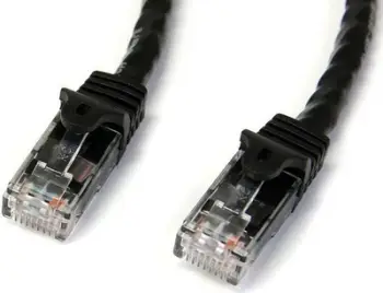 Kabllo rrjeti StarTech, 2 x RJ45, 5 m, e zezë