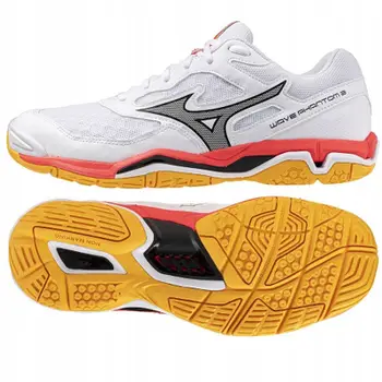 Atlete hendbolli Mizuno Wave Phantom 3 M X1GA226098, për ambiente të mbyllura, të bardha