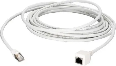 Kabllo rrjeti EFB RJ45 Cat.6A S/FTP, 1m, e bardhë - 1
