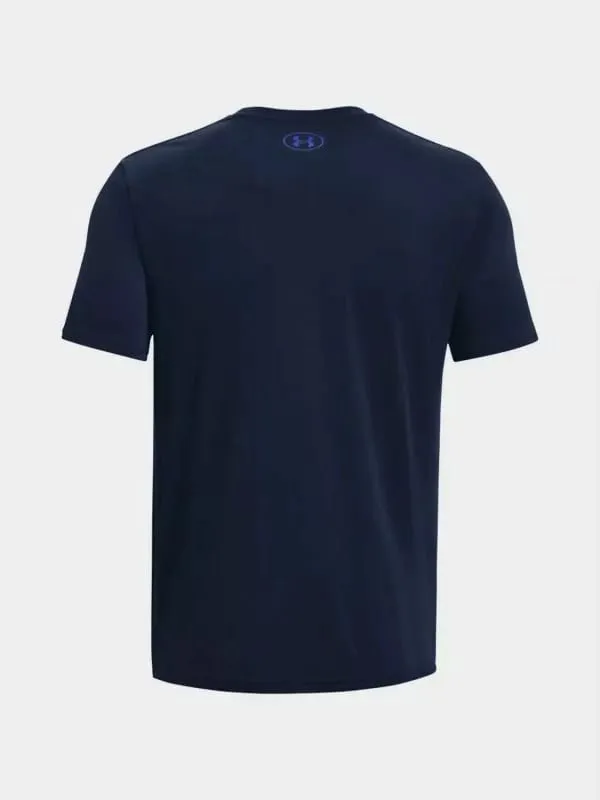 Maicë Under Armour për meshkuj, blu marin - 2
