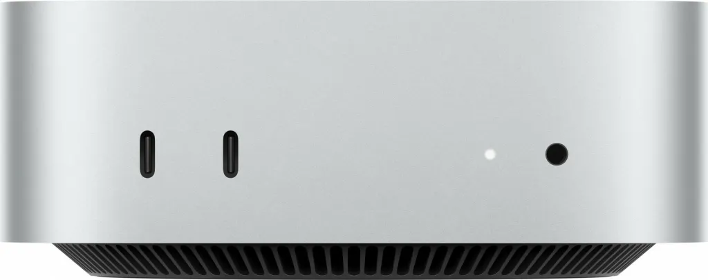 Apple Mac Mini, M4 10‑core, 16GB, 256GB SSD, 10‑core GPU, Silver - 1