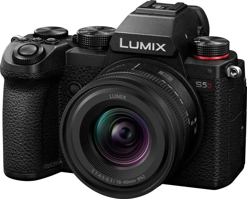 Aparat Panasonic Lumix S5D, 24MP, 4K, i zi - 1