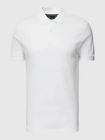 Maicë polo Boss meshkuj, e bardhë