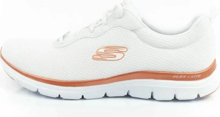 Atlete femra Skechers, të bardha - 2
