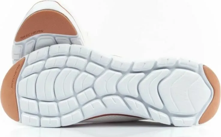 Atlete femra Skechers, të bardha - 5