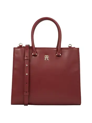 Çantë dore për femra Tommy Hilfiger, e kuqe