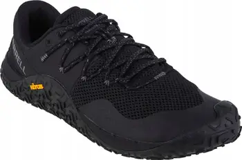 Atlete Merrell Trail Glove 7 M J037151, për vrapim trail, me shollë Vibram, të zeza