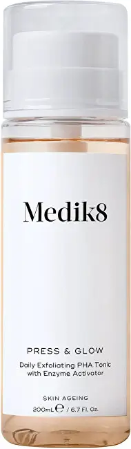 Tonik pastrues Medik8 Press & Glow Daily Exfoliating PHA Tonic, 200 ml