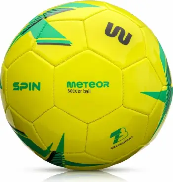 Top futbolli Meteor, i verdhë