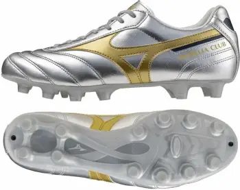 Atlete futbolli Mizuno për meshkuj, të hirtë
