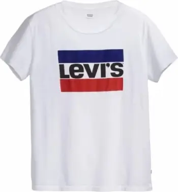 Maicë për femra Levi's, e bardhë