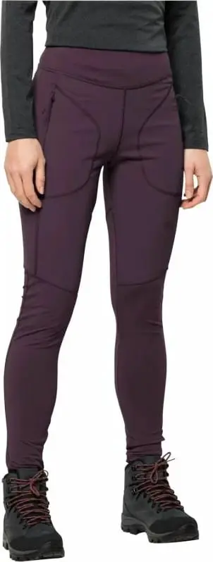 Pantallona për femra Jack Wolfskin, vjollce