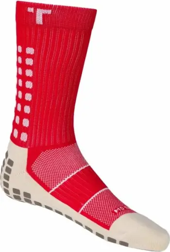 Çorape futbolli Trusox 3.0 Thin S737511, madhësia M, të kuqe me të bardha