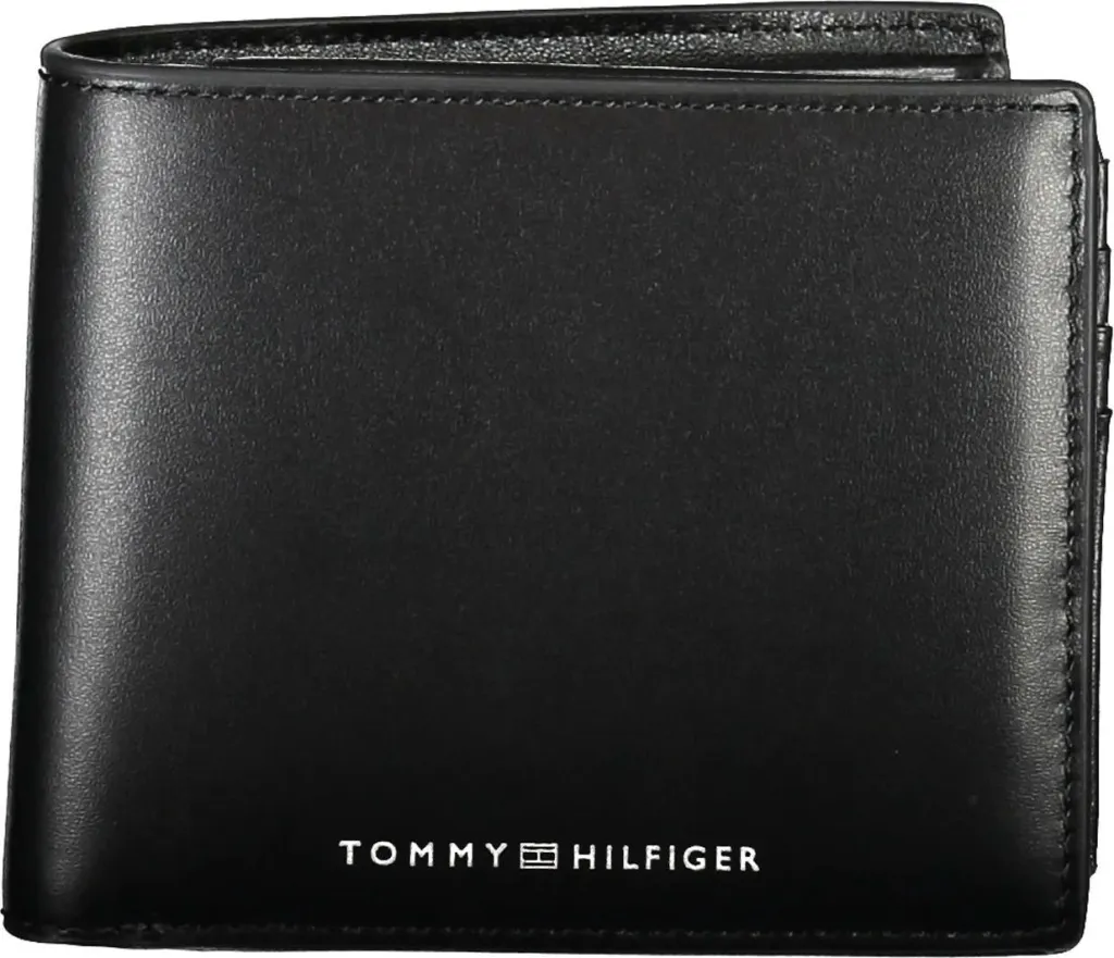 Portofol për meshkuj TOMMY HILFIGER, i zi - 1