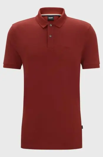 Maicë polo Boss për meshkuj, kafe