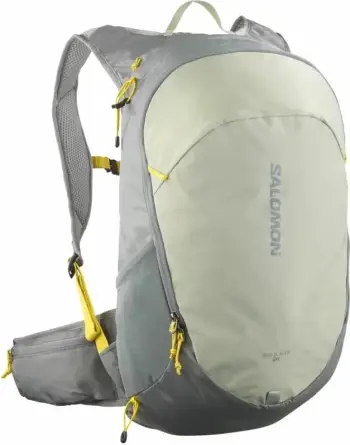 Çantë shpine Salomon Trailblazer 20 LC2462800, 20L, materiale të qëndrueshme, gri